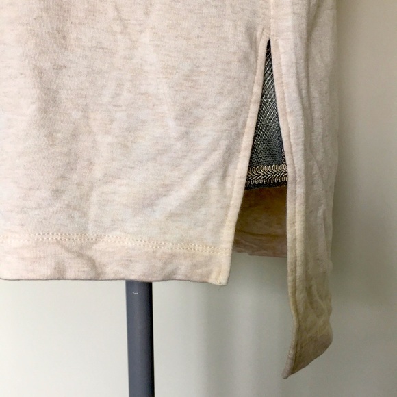 Lou & Grey Hi-Lo Notched Hem Hoodie, size Small ❤️ - Picture 8 of 13